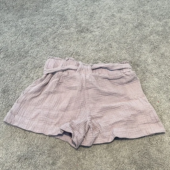 Purple Flowy shorts - Picture 2 of 2